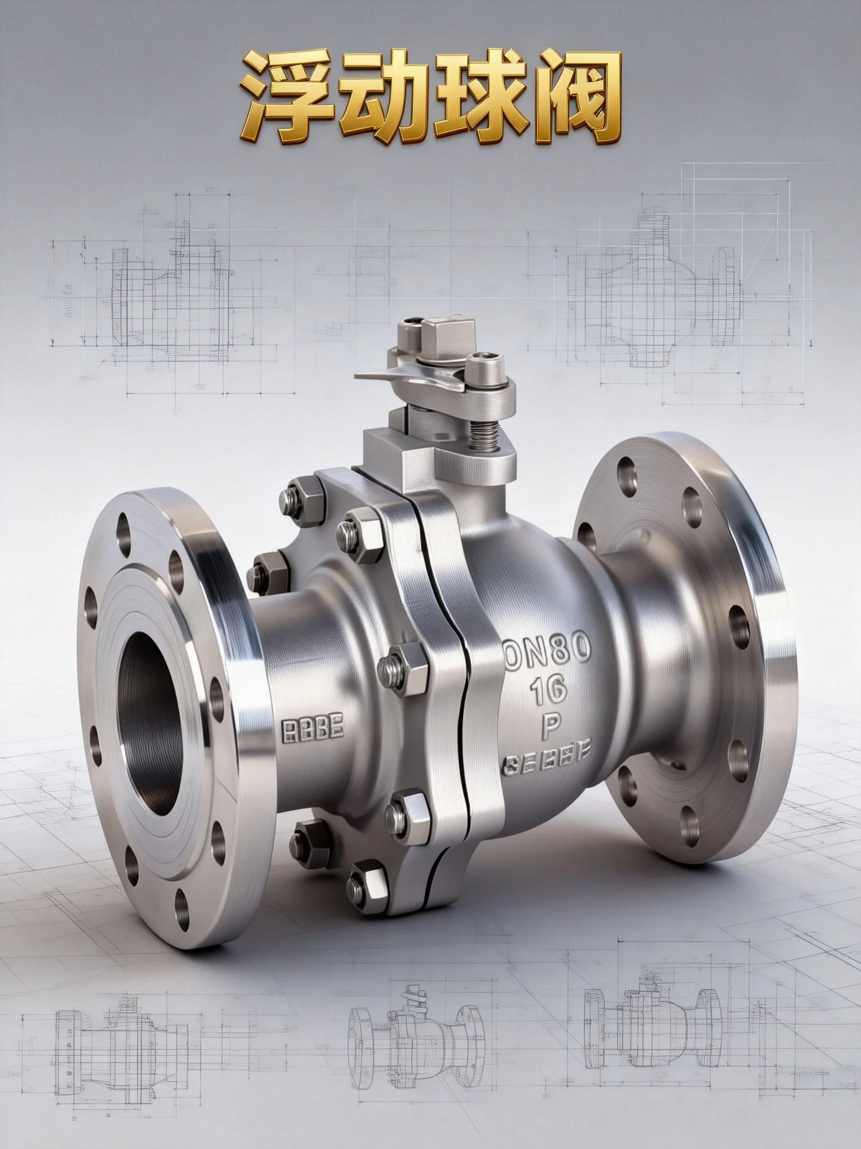 浮动球阀